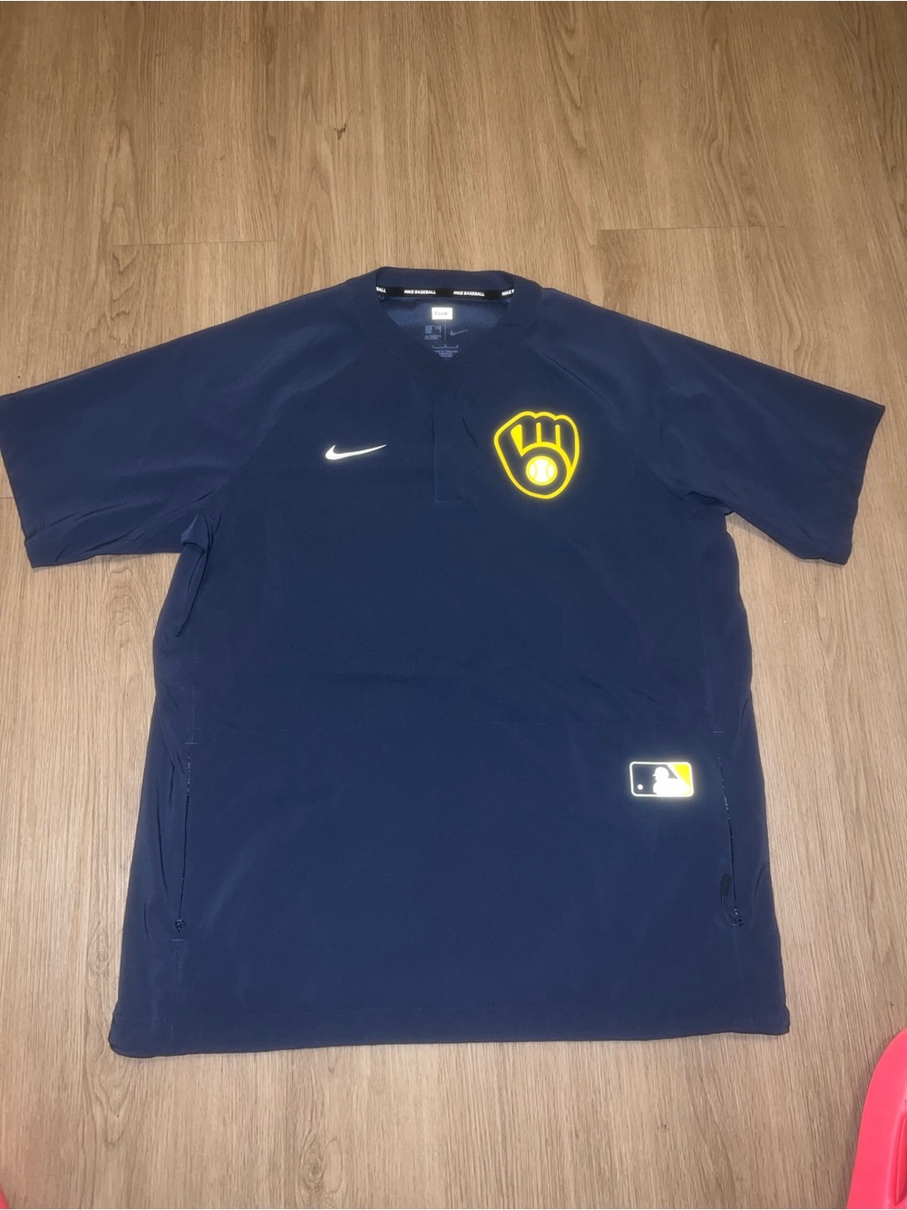 Nike Milwaukee Brewers Baseball Pullover